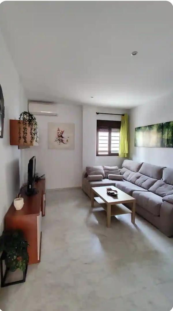 Living room of Flat to rent in Chiclana de la Frontera  with Air Conditioner, Furnished and Oven