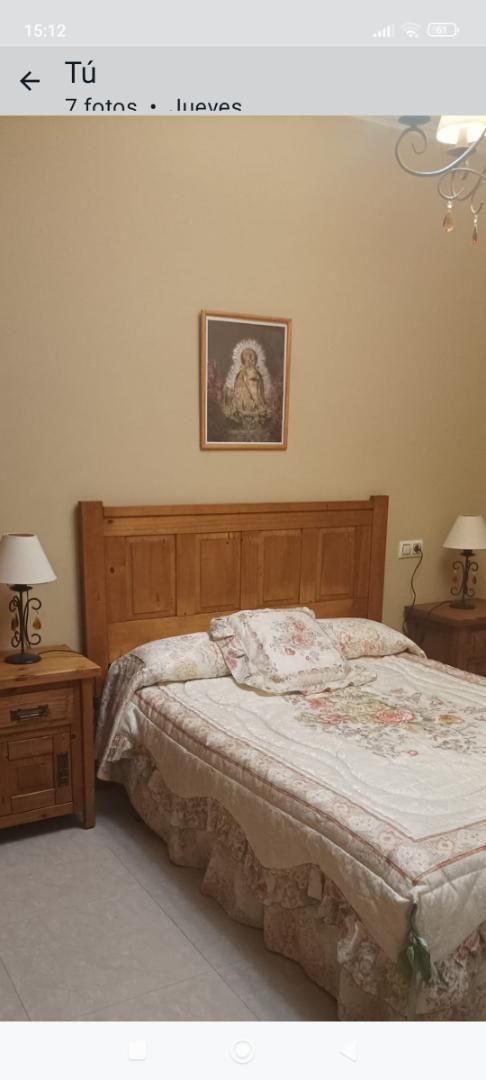 Bedroom of Apartment to rent in Navas de San Juan  with Air Conditioner, Heating and Furnished