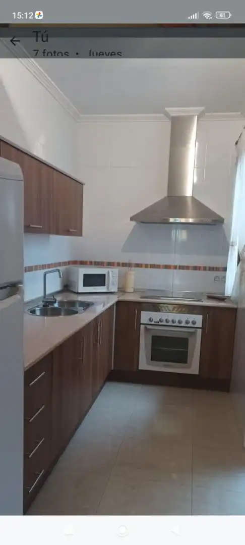 Cocina de Apartamento de alquiler en Navas de San Juan con Aire acondicionado, Calefacción y Amueblado