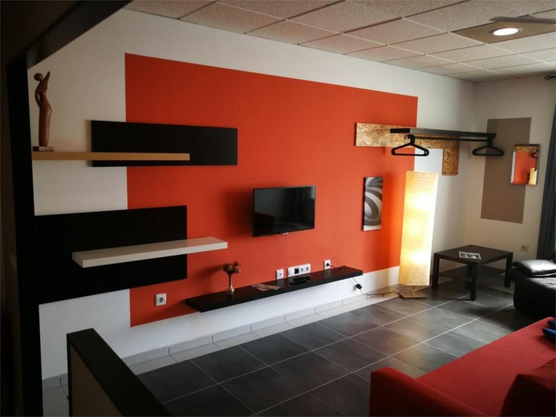 Living room of Flat to rent in Puerto del Rosario  with Furnished, Washing machine and Microwave
