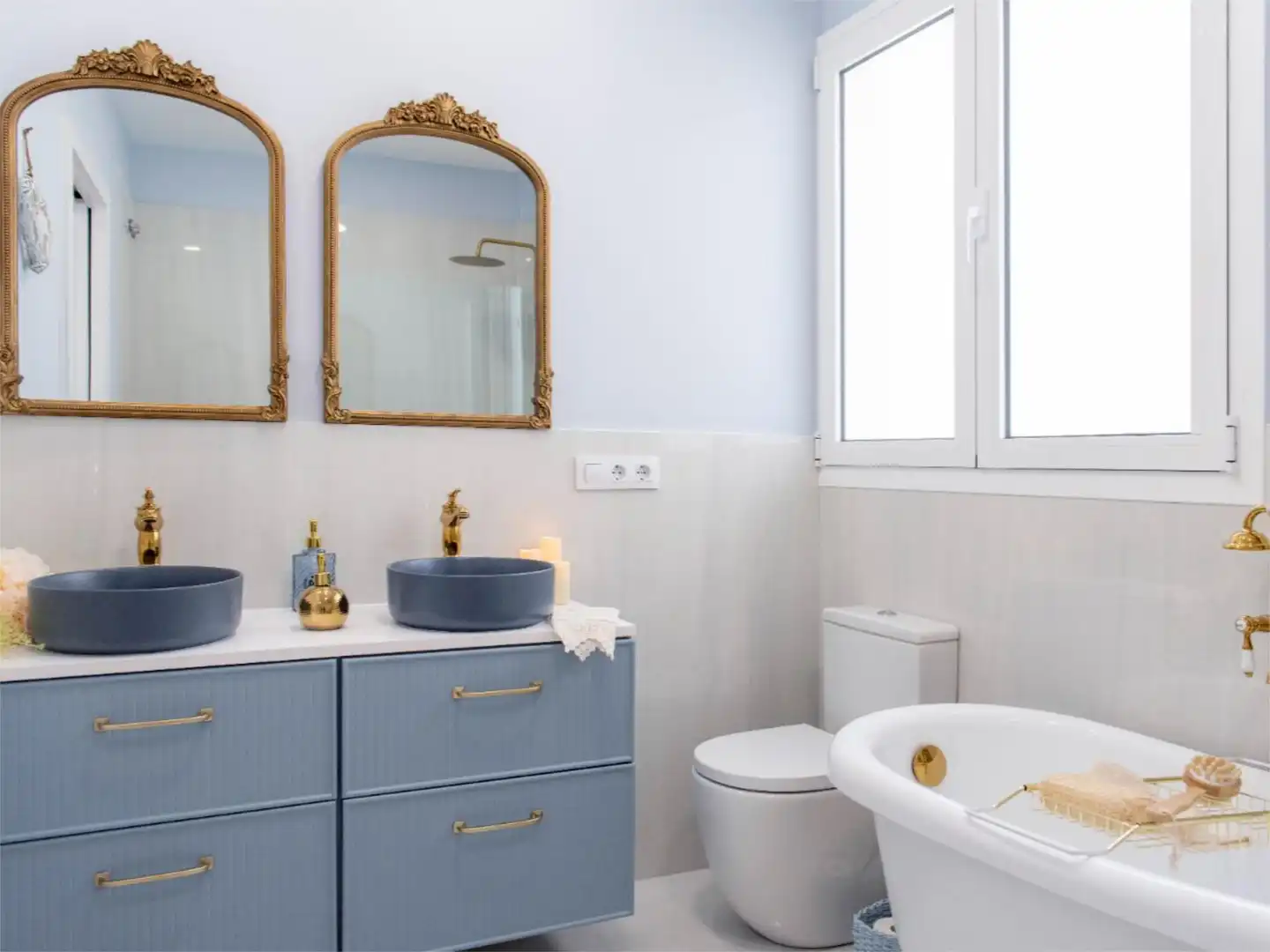 Badezimmer von Wohnung zum Verkauf in  Valencia Capital mit Klimaanlage