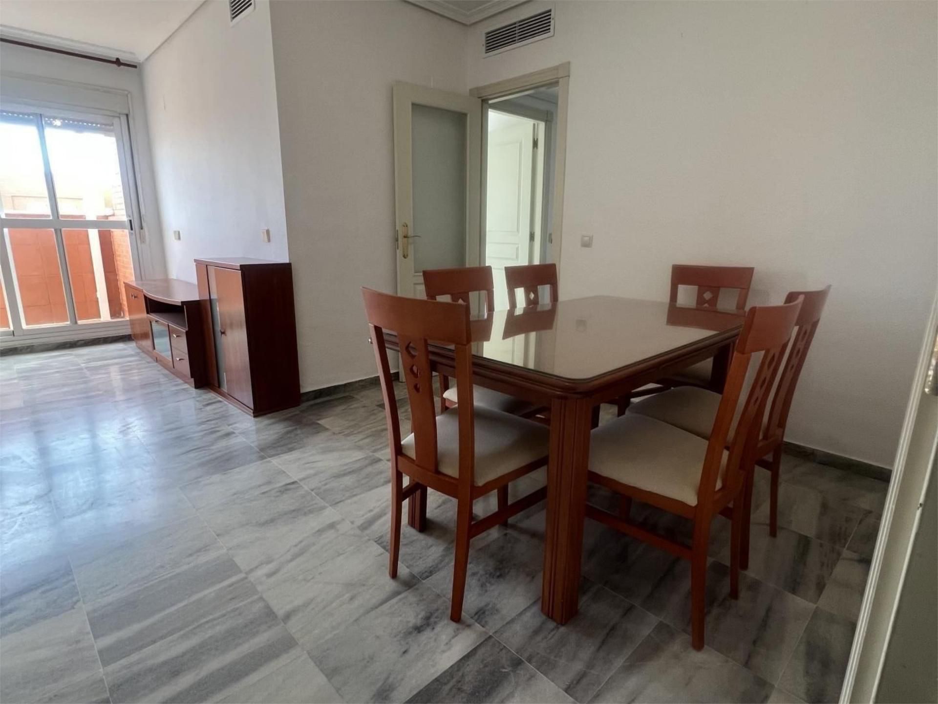 Dining room of Flat for sale in  Sevilla Capital  with Air Conditioner, Terrace and Swimming Pool