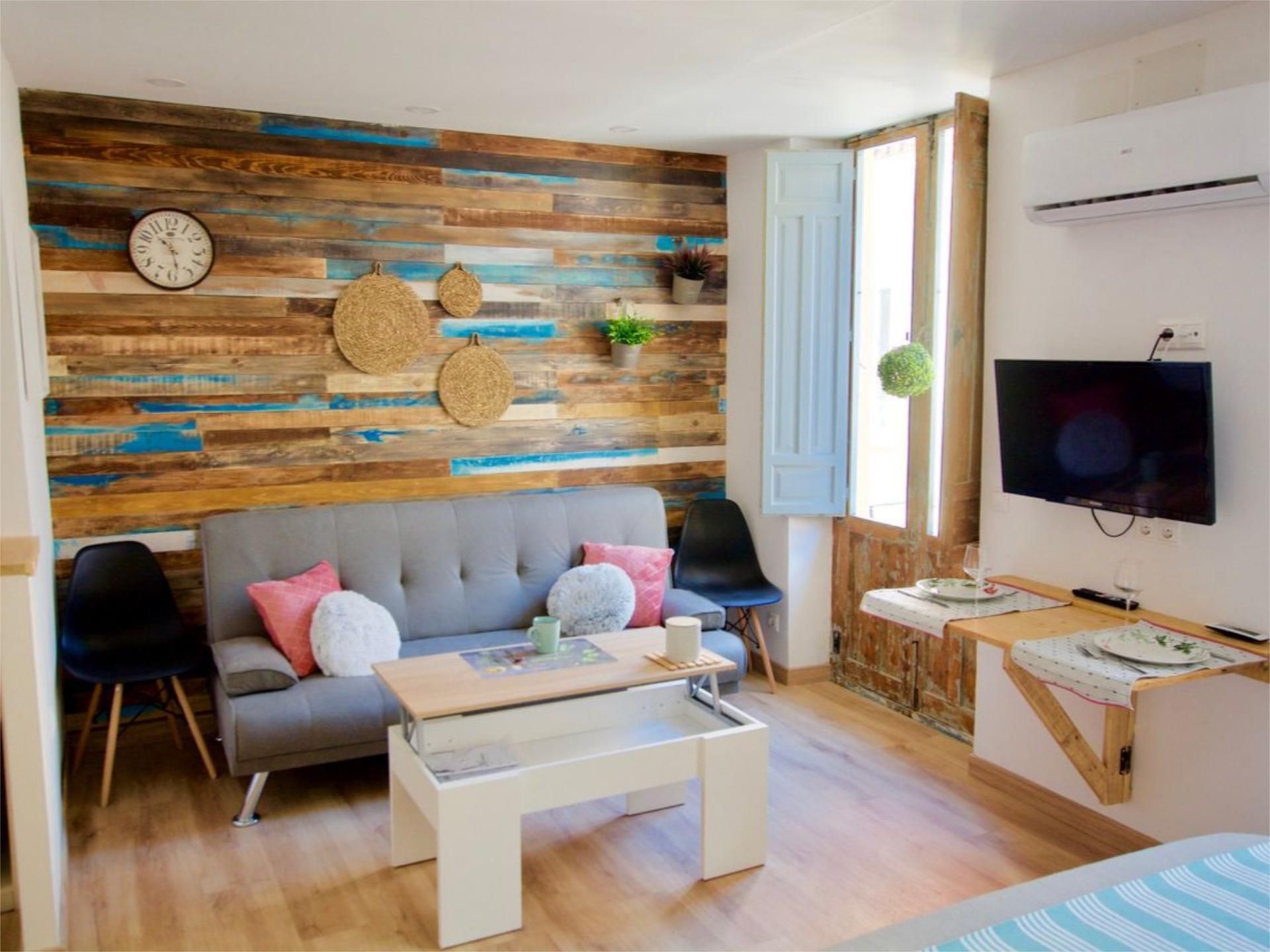Living room of Single-family semi-detached for sale in Alicante / Alacant  with Air Conditioner, Heating and Parquet flooring