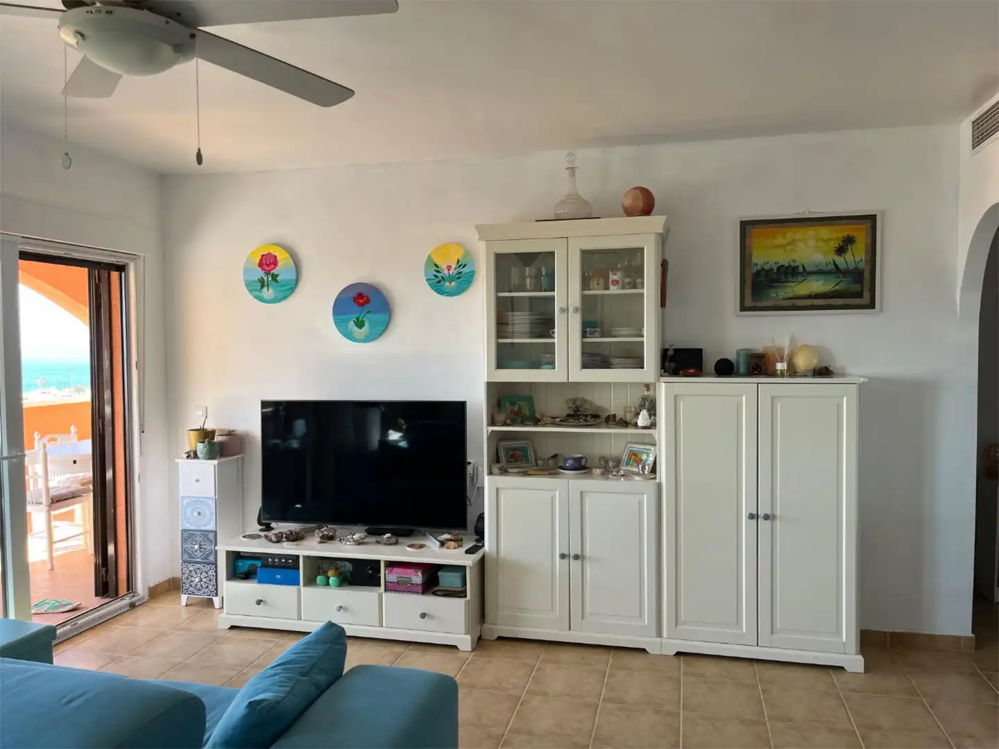 Flat for sale in Calle Isla de la Bahía, 30, Los Puertos Living room of Flat for sale in Cartagena with Private garden, Terrace and Storage room