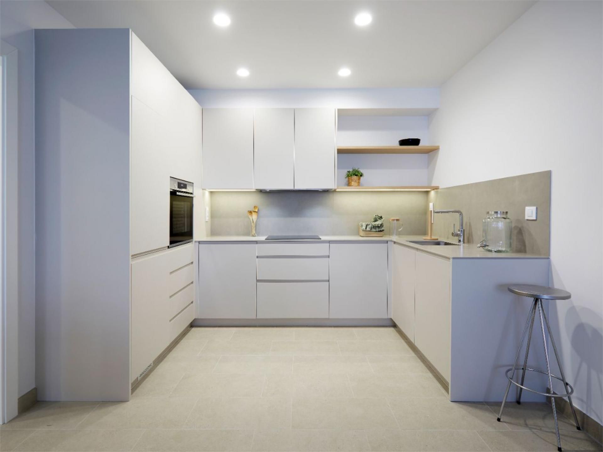 Kitchen of Flat to rent in Sabadell  with Air Conditioner, Heating and Balcony