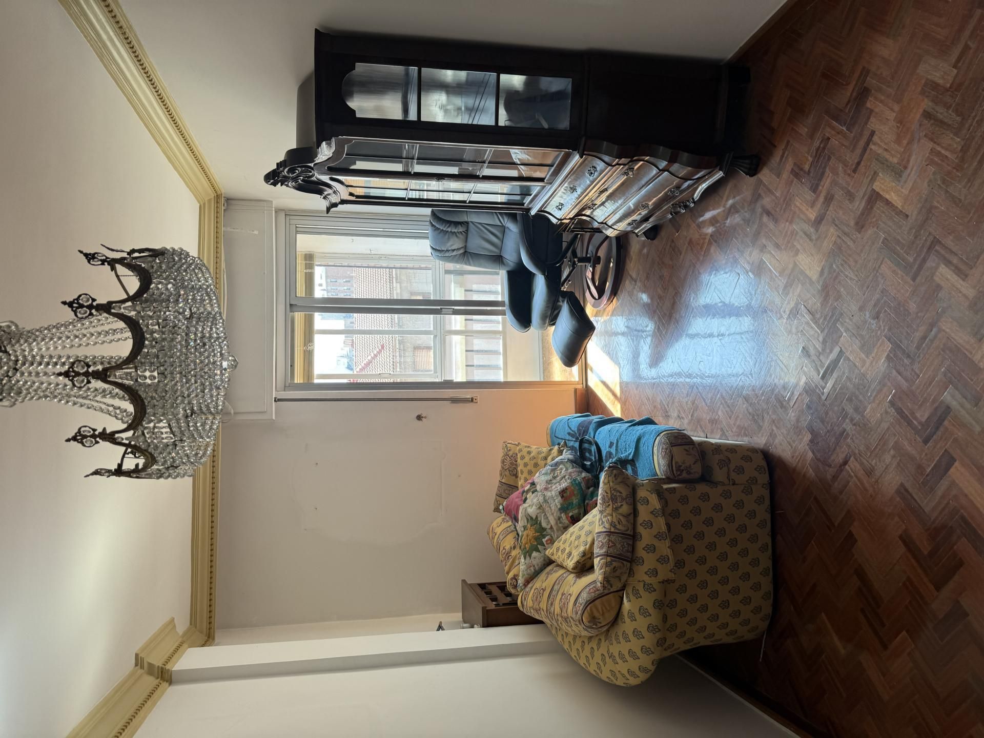 Living room of Flat for sale in León Capital   with Heating, Parquet flooring and Terrace