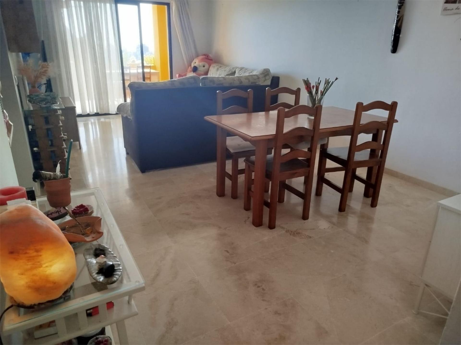 Menjador de Pis de lloguer en Estepona amb Terrassa, Moblat i Balcó