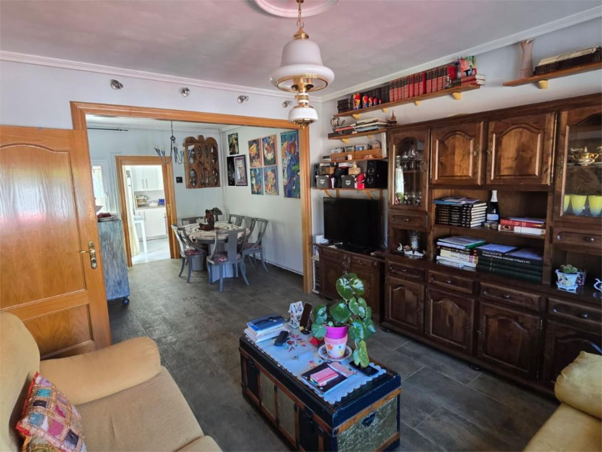 Living room of Single-family semi-detached for sale in Palencia Capital  with Heating