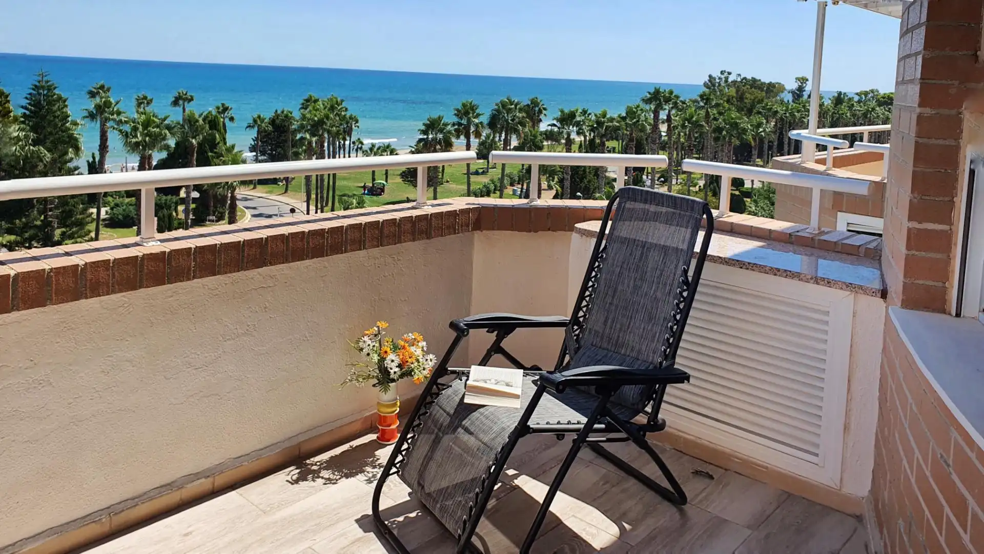 Flat for sale in Calle el Barco, 1, Vista Mar Terrace of Flat for sale in Oropesa del Mar / Orpesa with Air Conditioner, Private garden and Terrace