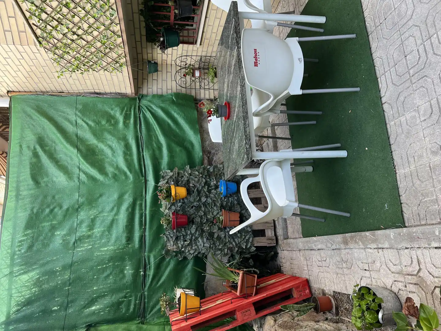 Room in Calle de Valencia, 41, Pueblo Terrace of Houses for share in Pozuelo de Alarcón with Air Conditioner, Heating and Private garden
