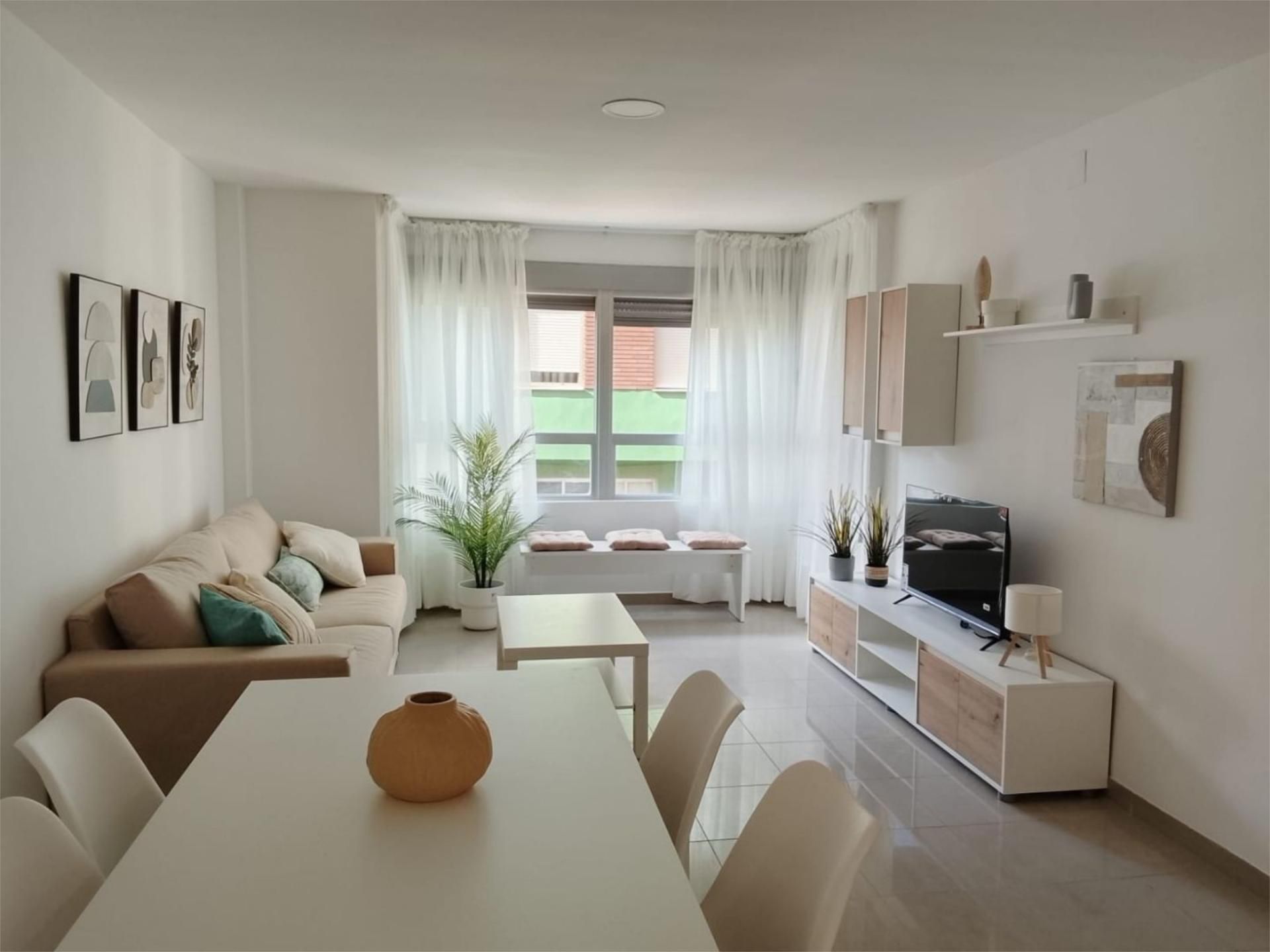 Living room of Flat to rent in Castellón de la Plana / Castelló de la Plana  with Furnished