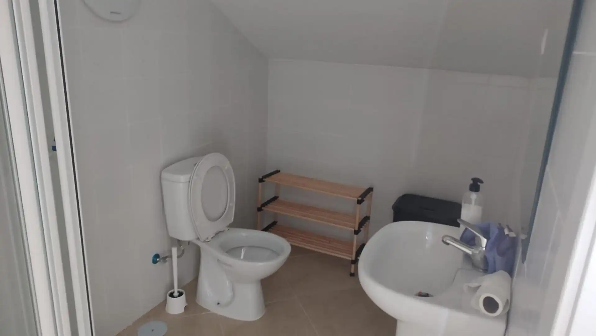 Baño de Dúplex de alquiler en Benalmádena con Aire acondicionado, Amueblado y Horno