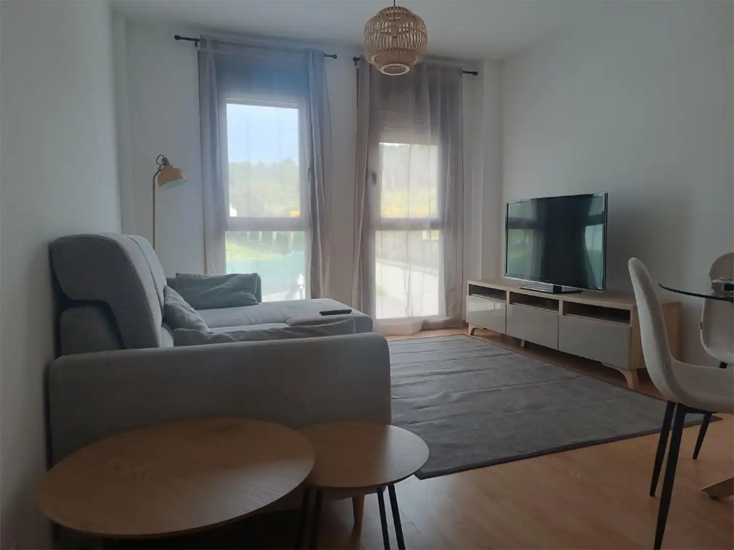 Apartamento en venta en Avenida 9 de Agosto, 124, Santa Uxía de Ribeira Sala de estar de Apartamento en venta en Ribeira