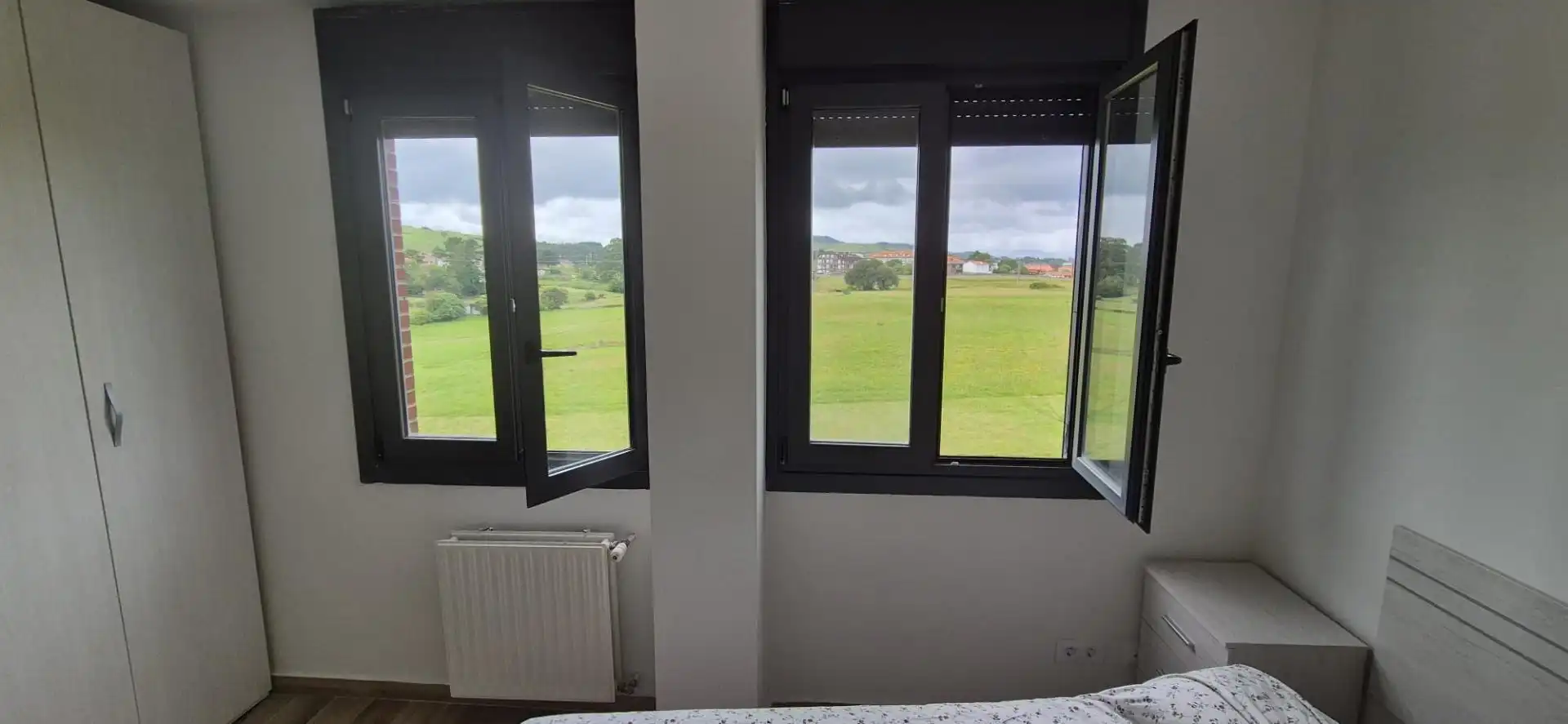 Bedroom of Apartments for rent in Suances  with Heating, Terrace and Storage room
