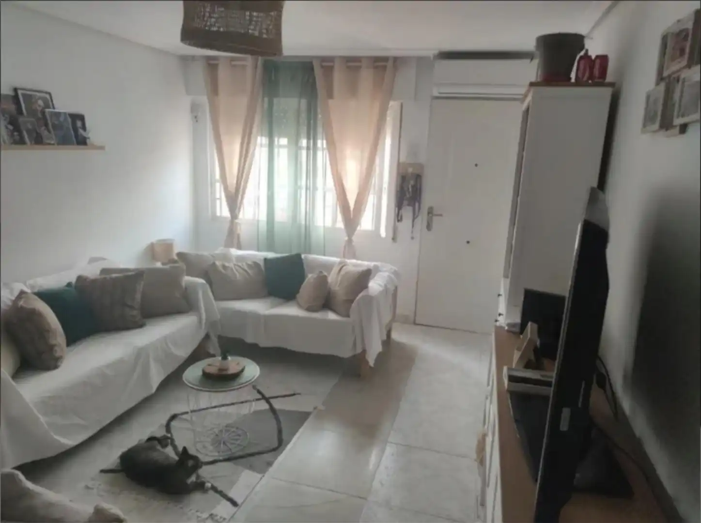 Dúplex en venta en Calle Santa Teresa, 28, Barrio de Peral - San Félix Sala de estar de Dúplex en venta en Cartagena con Aire acondicionado, Trastero y Amueblado