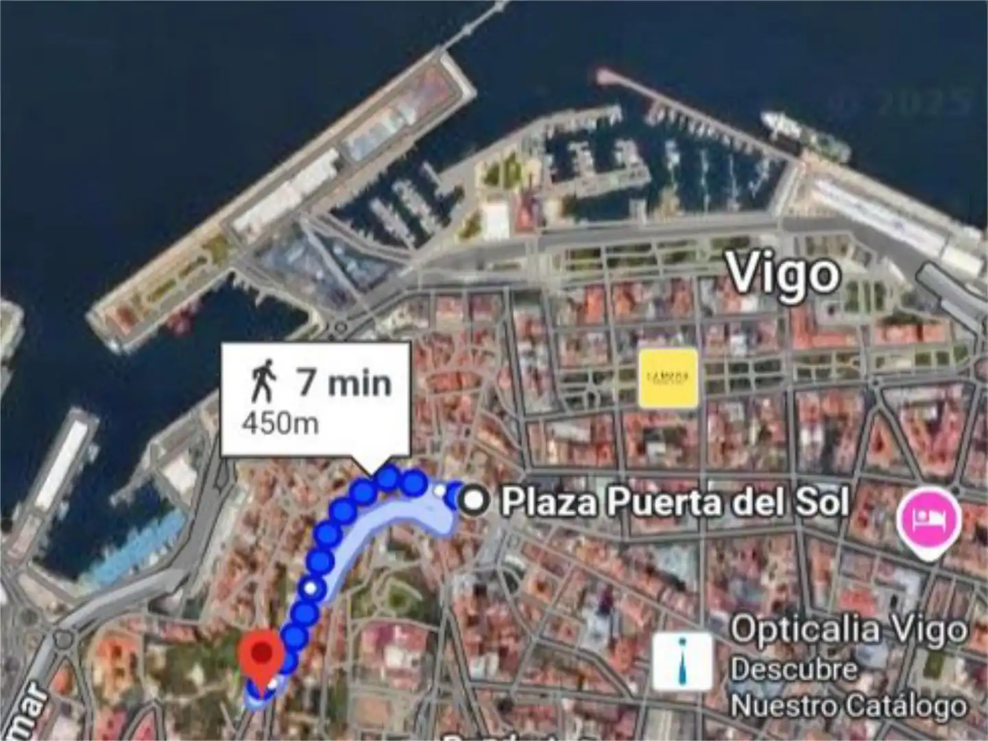 Dachboden zur Miete in Rúa de Pi y Margall, 21, Centro Urbano Außenansicht von Dachboden zur Miete in Vigo mit Klimaanlage