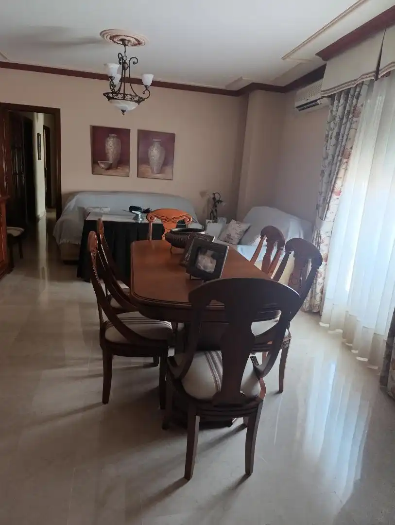 Dining room of Flat for sale in Navas de San Juan  with Air Conditioner, Storage room and Furnished