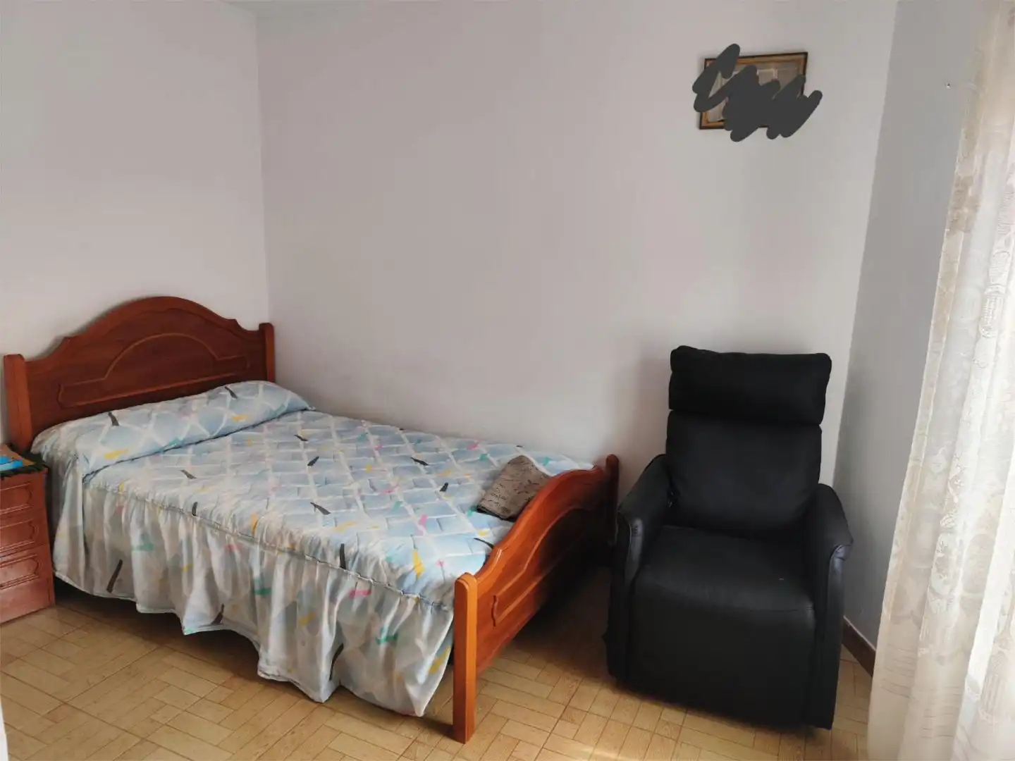 Dormitori de Casa o xalet en venda en Porqueira amb Moblat i Balcó