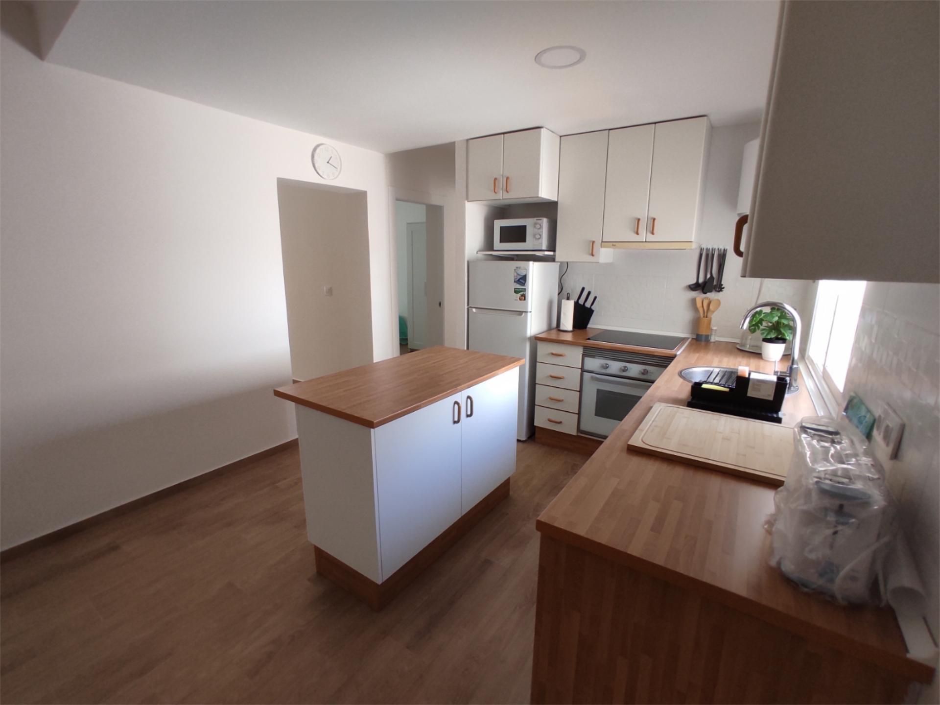 Kitchen of Flat to rent in Mérida  with Air Conditioner, Terrace and Furnished