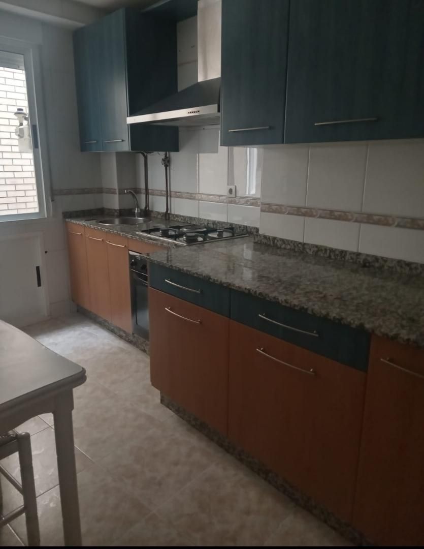 Kitchen of Flat for sale in Ponferrada  with Heating, Storage room and Furnished