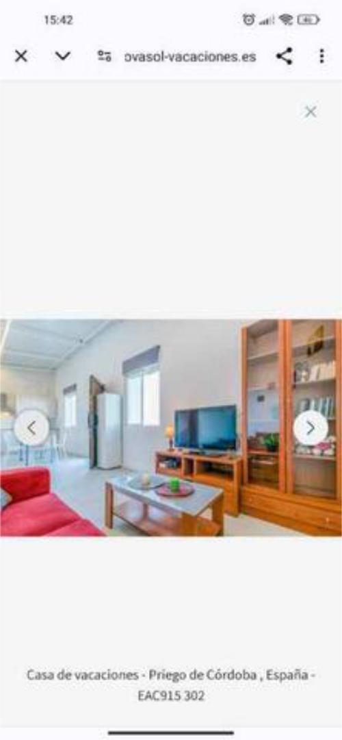 Sala d'estar de Casa o xalet de lloguer en Priego de Córdoba