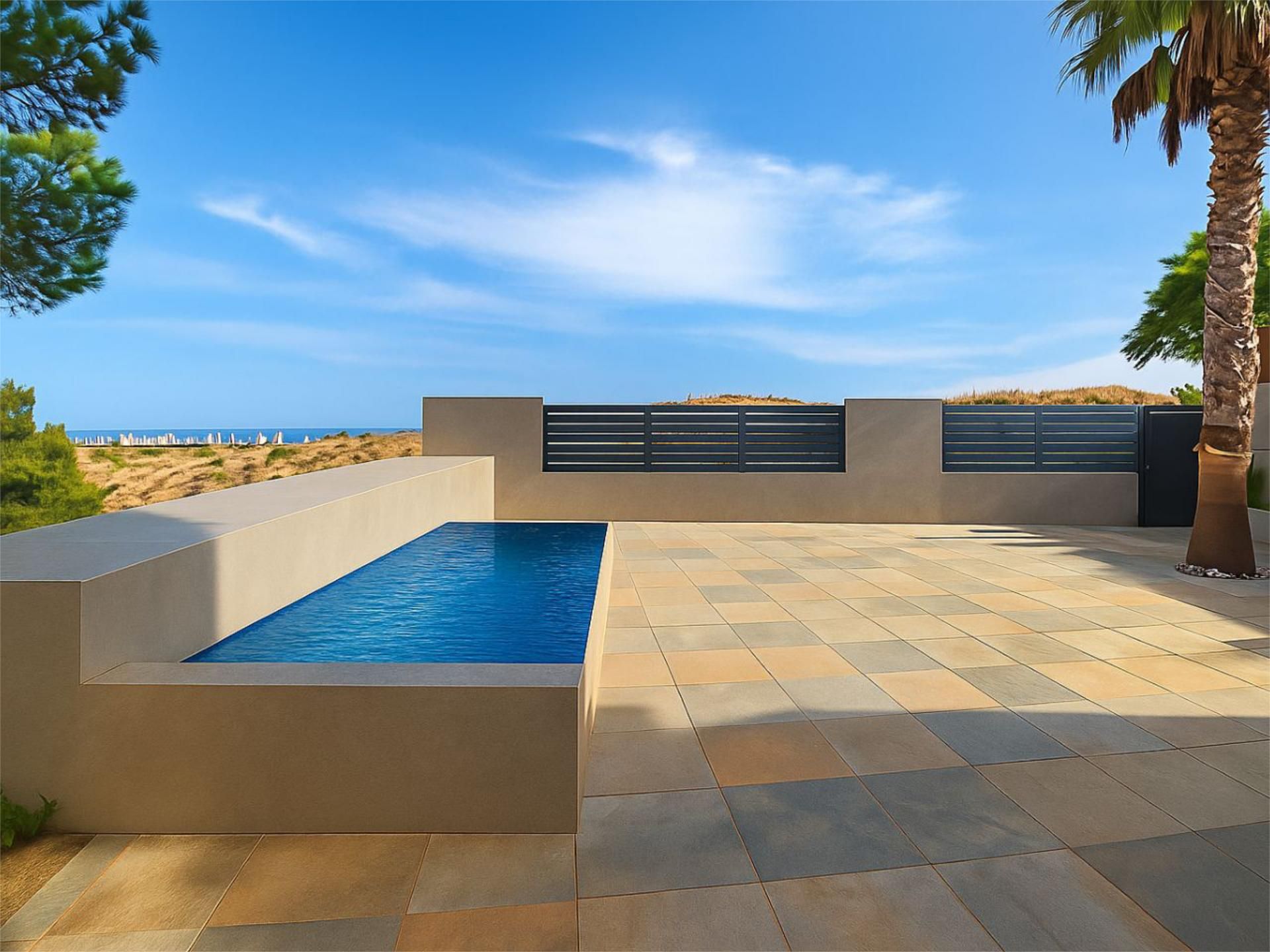 Swimming pool of House or chalet to rent in Mutxamel  with Air Conditioner, Terrace and Swimming Pool