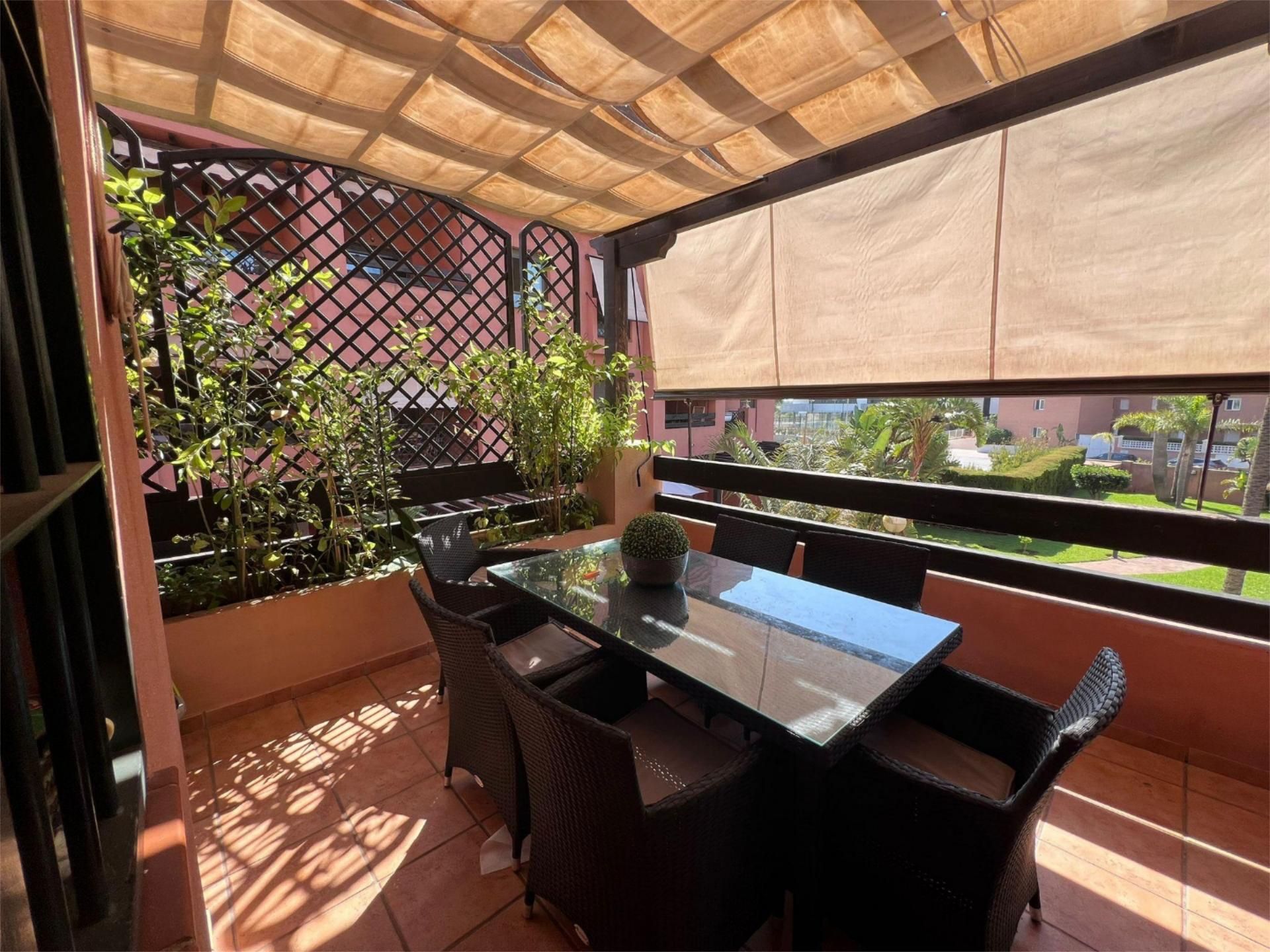 Terrace of Flat to rent in Salobreña  with Air Conditioner, Heating and Terrace