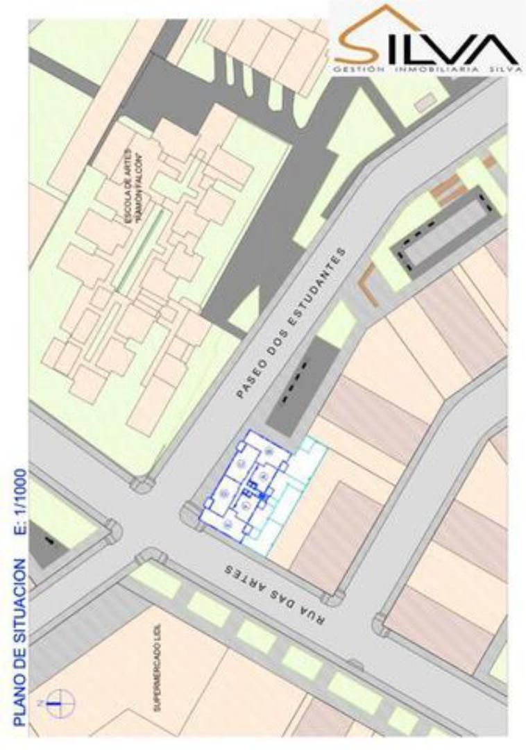 Pis en venda a San Roque - As Fontiñas Vista exterior de Pis en venda en Lugo Capital amb Calefacció, Terrassa i Traster