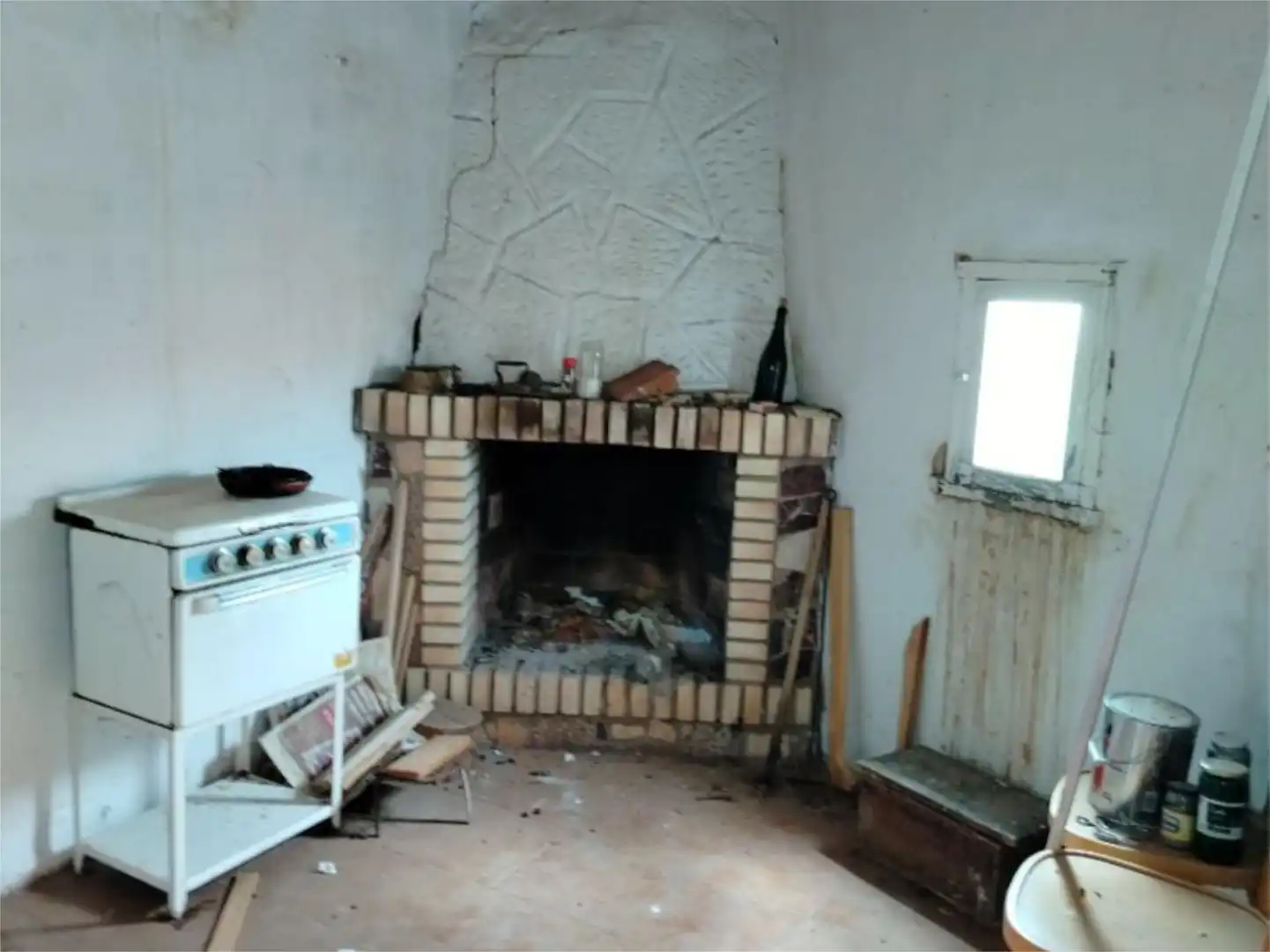 Sala de estar de Finca rústica en venta en Cervera del Río Alhama con Terraza