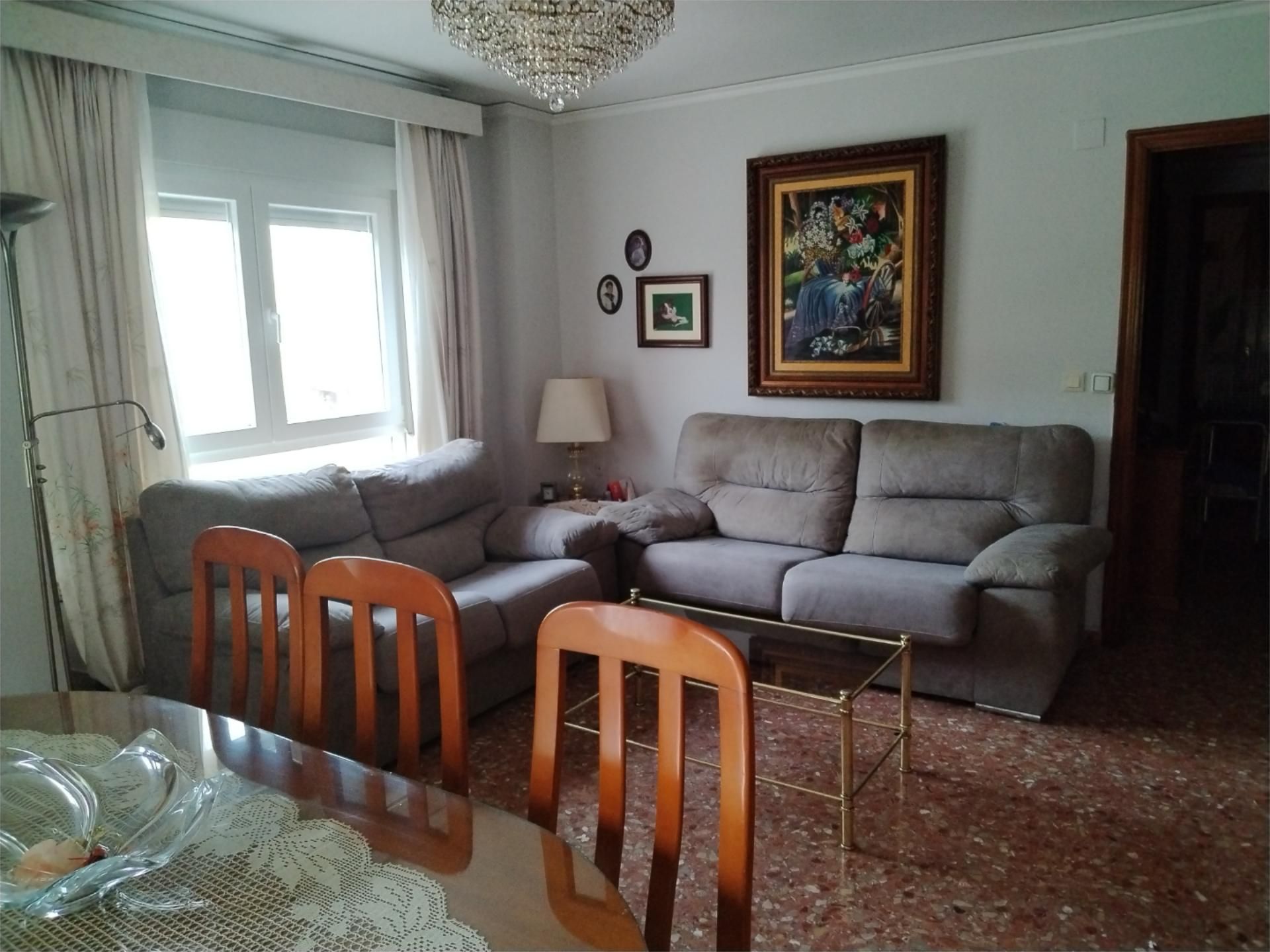 Sala d'estar de Pis en venda en Pego amb Aire condicionat i Balcó