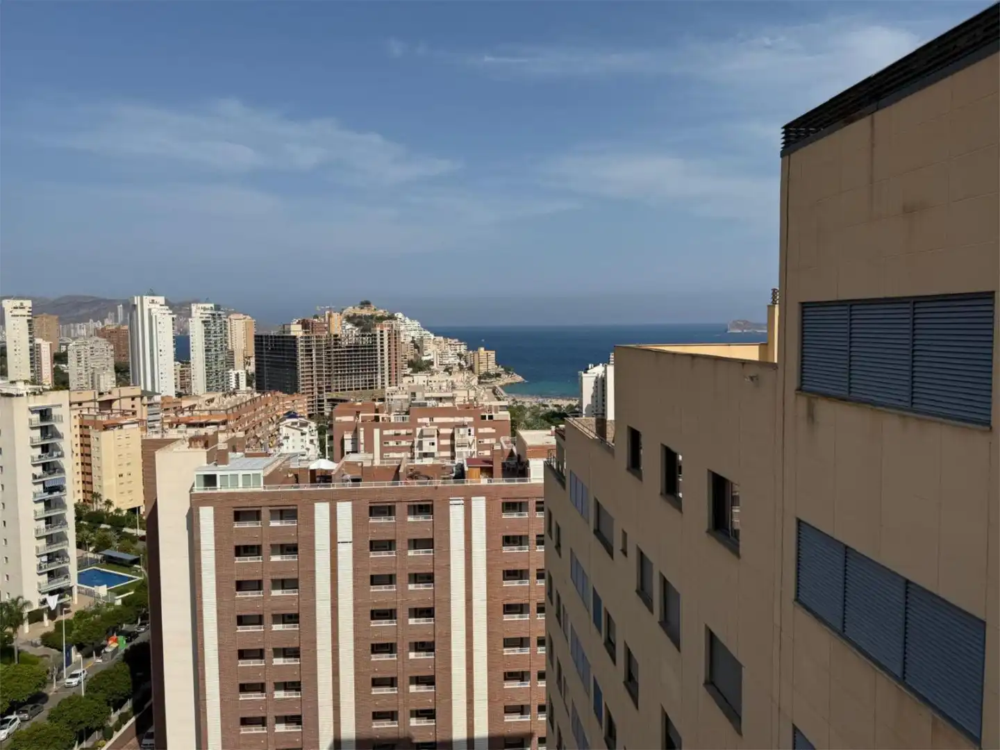 Exterior view of Flat for sale in Villajoyosa / La Vila Joiosa  with Air Conditioner, Terrace and Swimming Pool