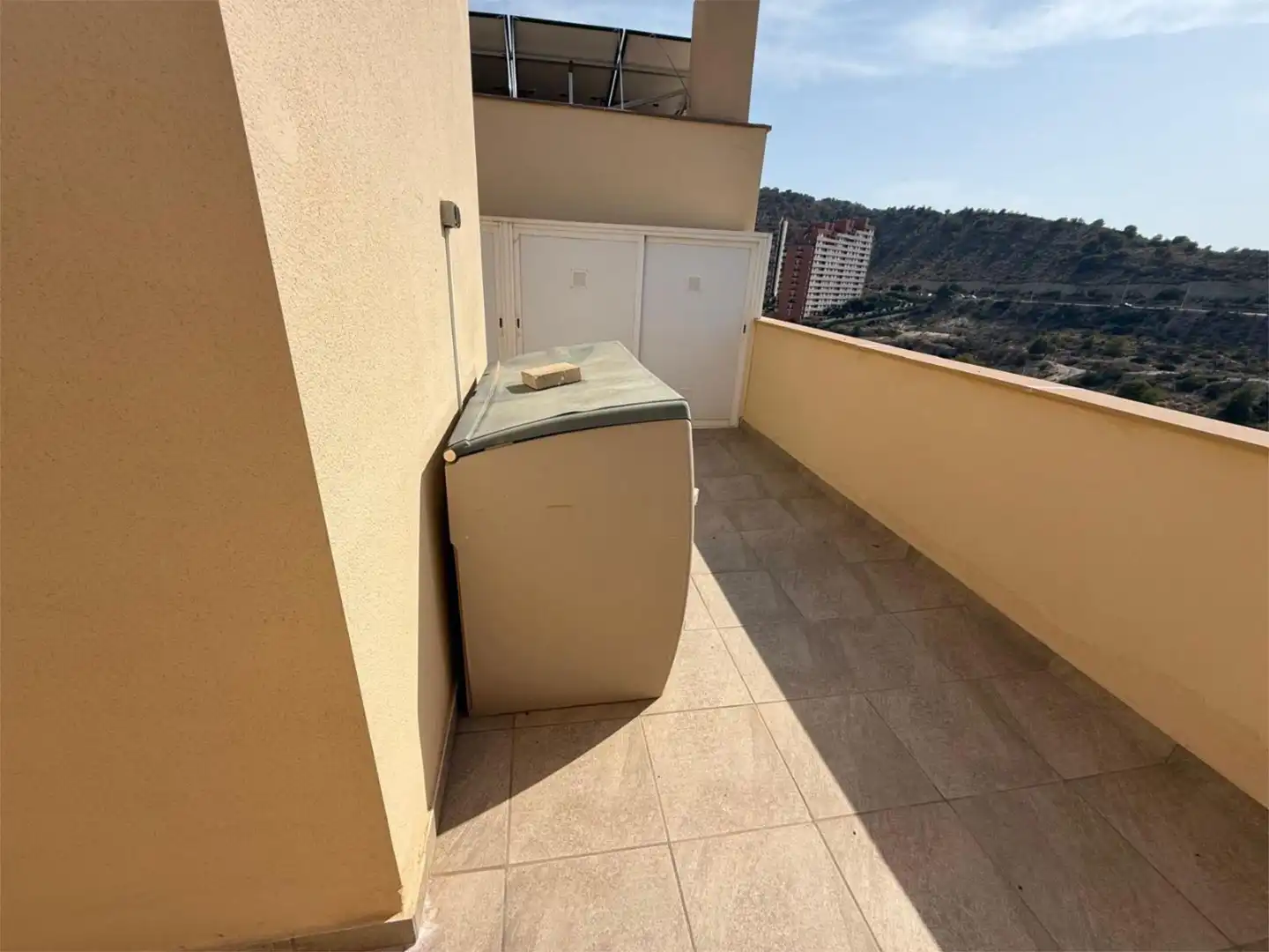 Balcony of Flat for sale in Villajoyosa / La Vila Joiosa  with Air Conditioner, Terrace and Swimming Pool