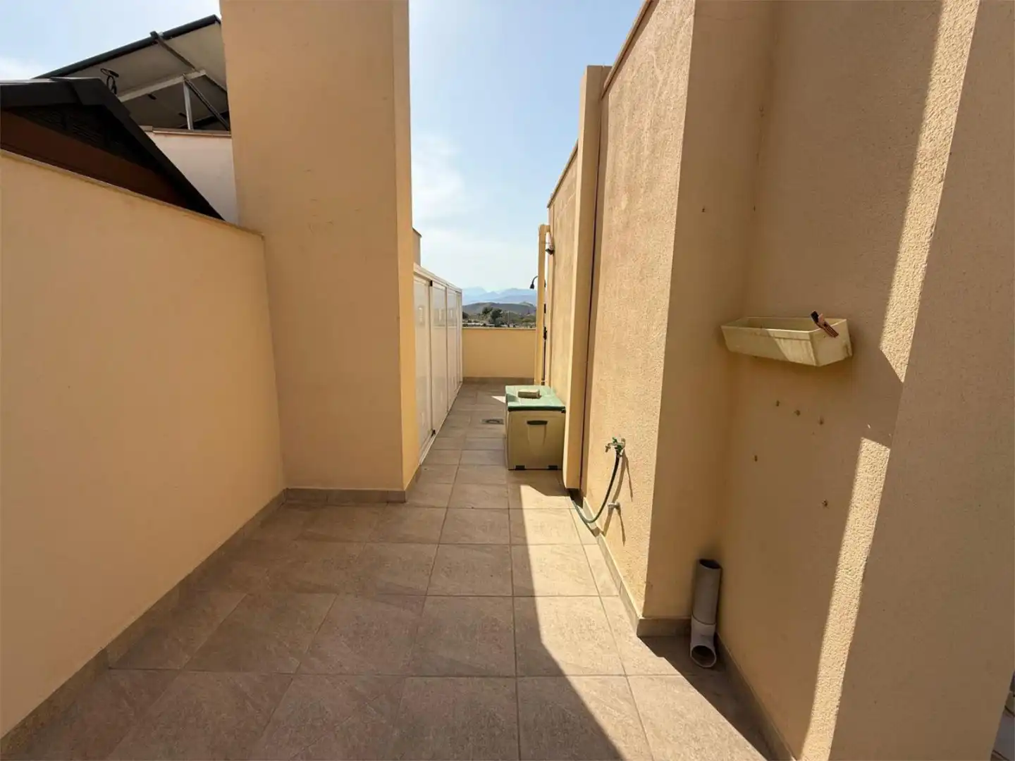Terrace of Flat for sale in Villajoyosa / La Vila Joiosa  with Air Conditioner, Terrace and Swimming Pool