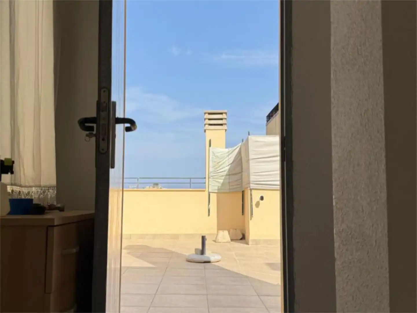 Terrace of Flat for sale in Villajoyosa / La Vila Joiosa  with Air Conditioner, Terrace and Swimming Pool