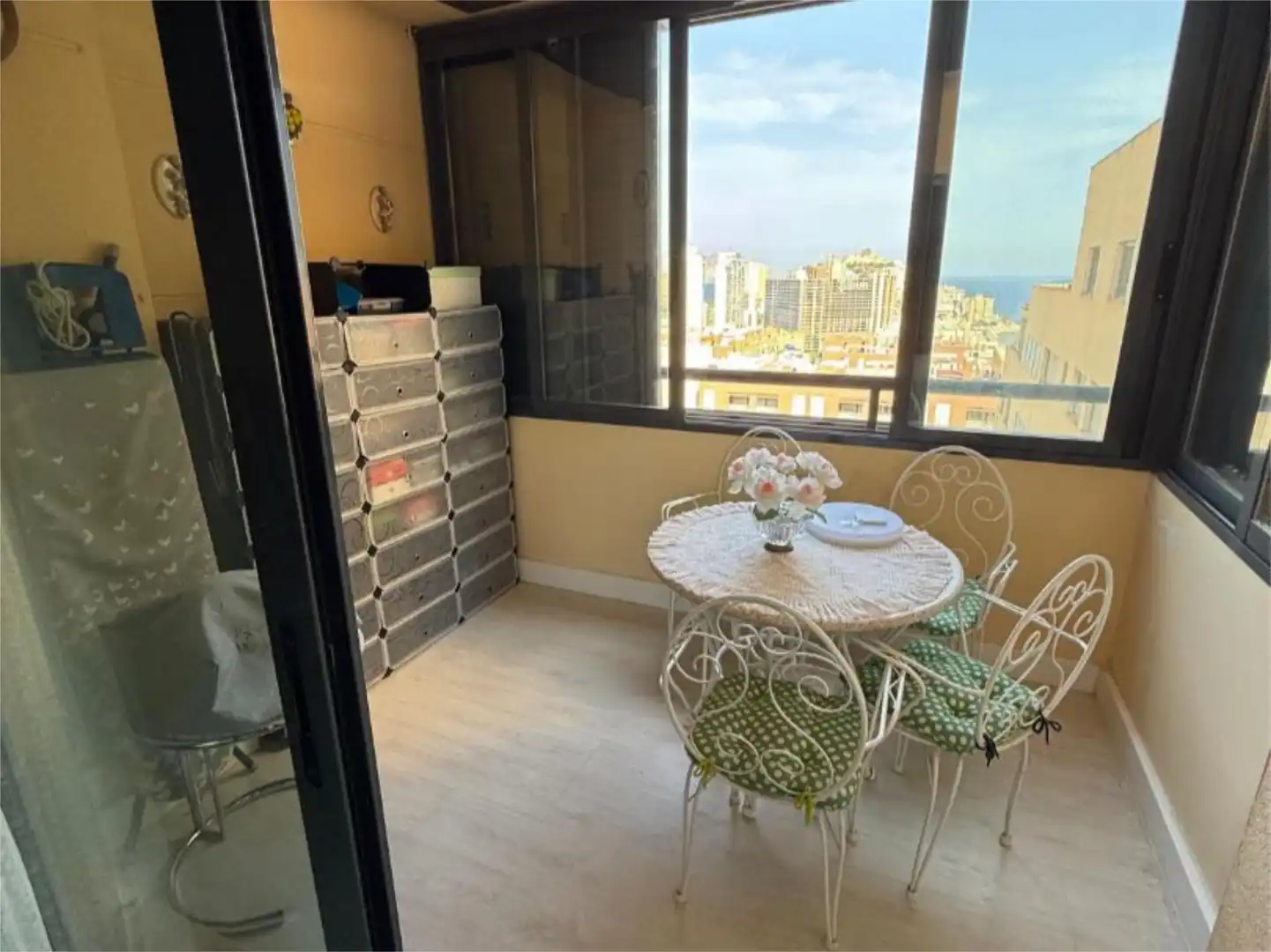 Bedroom of Flat for sale in Villajoyosa / La Vila Joiosa  with Air Conditioner, Terrace and Swimming Pool