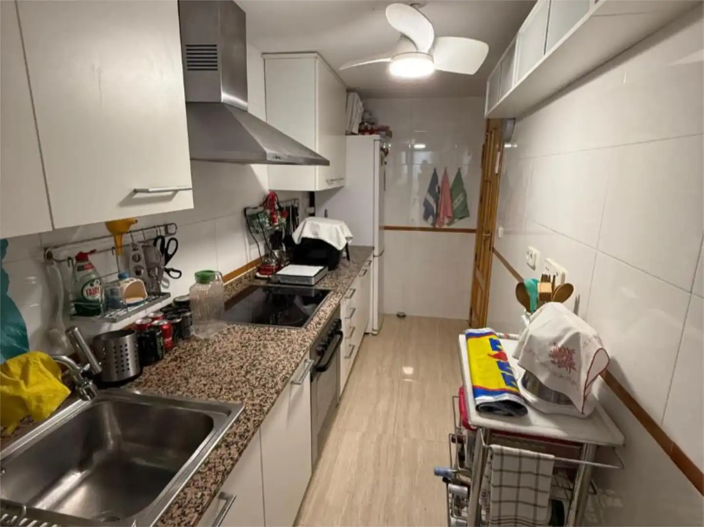 Kitchen of Flat for sale in Villajoyosa / La Vila Joiosa  with Air Conditioner, Terrace and Swimming Pool