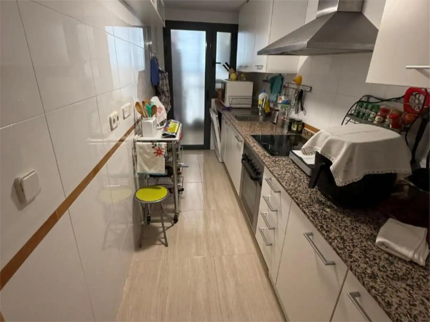 Kitchen of Flat for sale in Villajoyosa / La Vila Joiosa  with Air Conditioner, Terrace and Swimming Pool