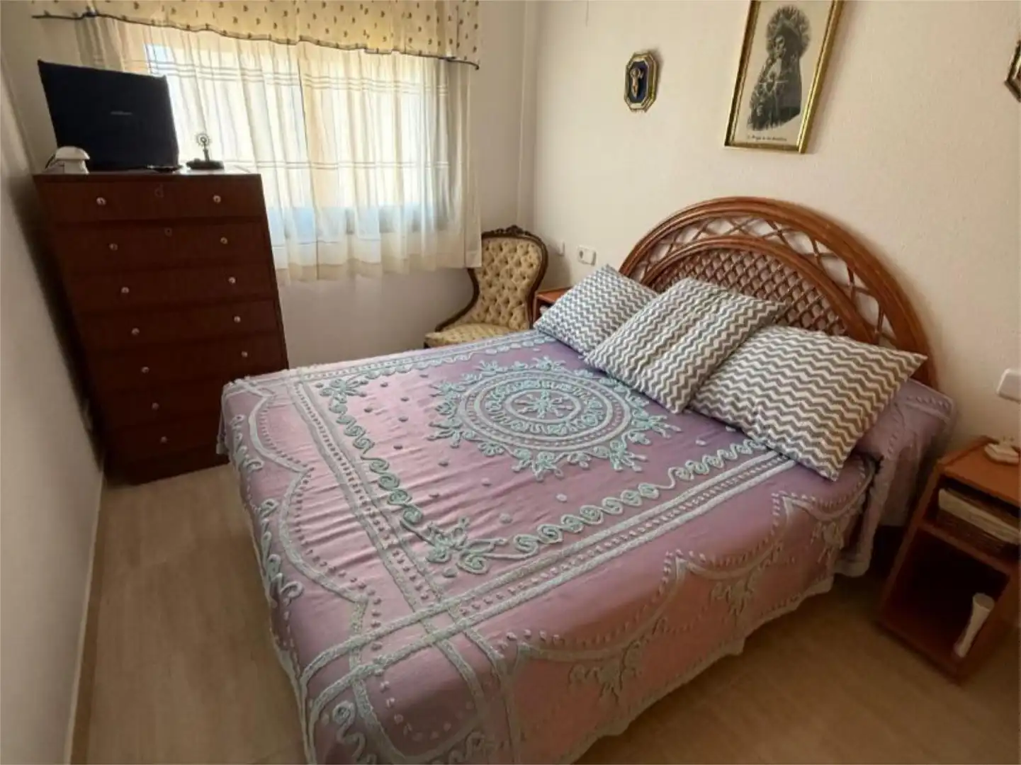 Bedroom of Flat for sale in Villajoyosa / La Vila Joiosa  with Air Conditioner, Terrace and Swimming Pool