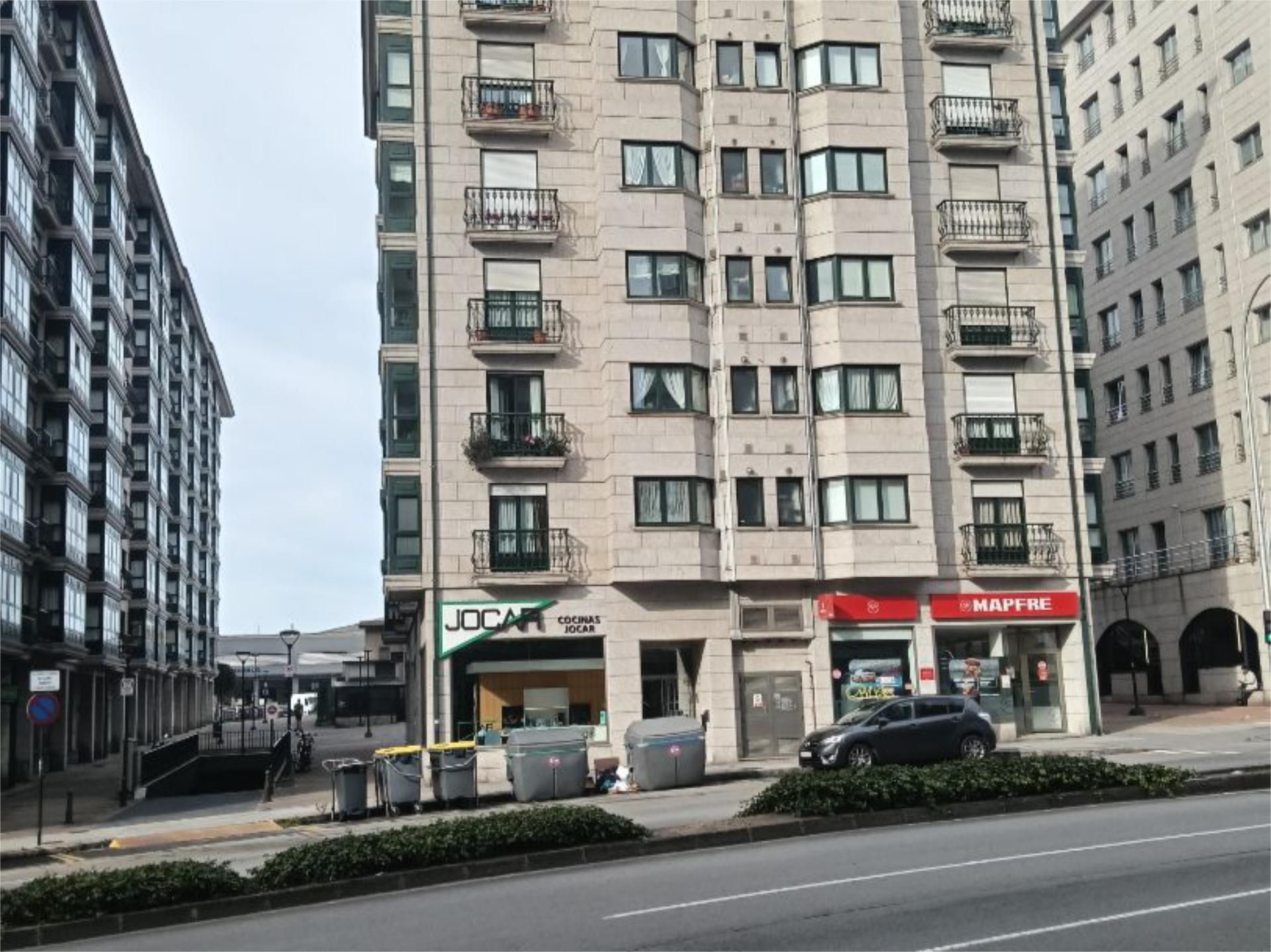 Exterior view of Flat to rent in A Coruña Capital   with Heating, Parquet flooring and Terrace