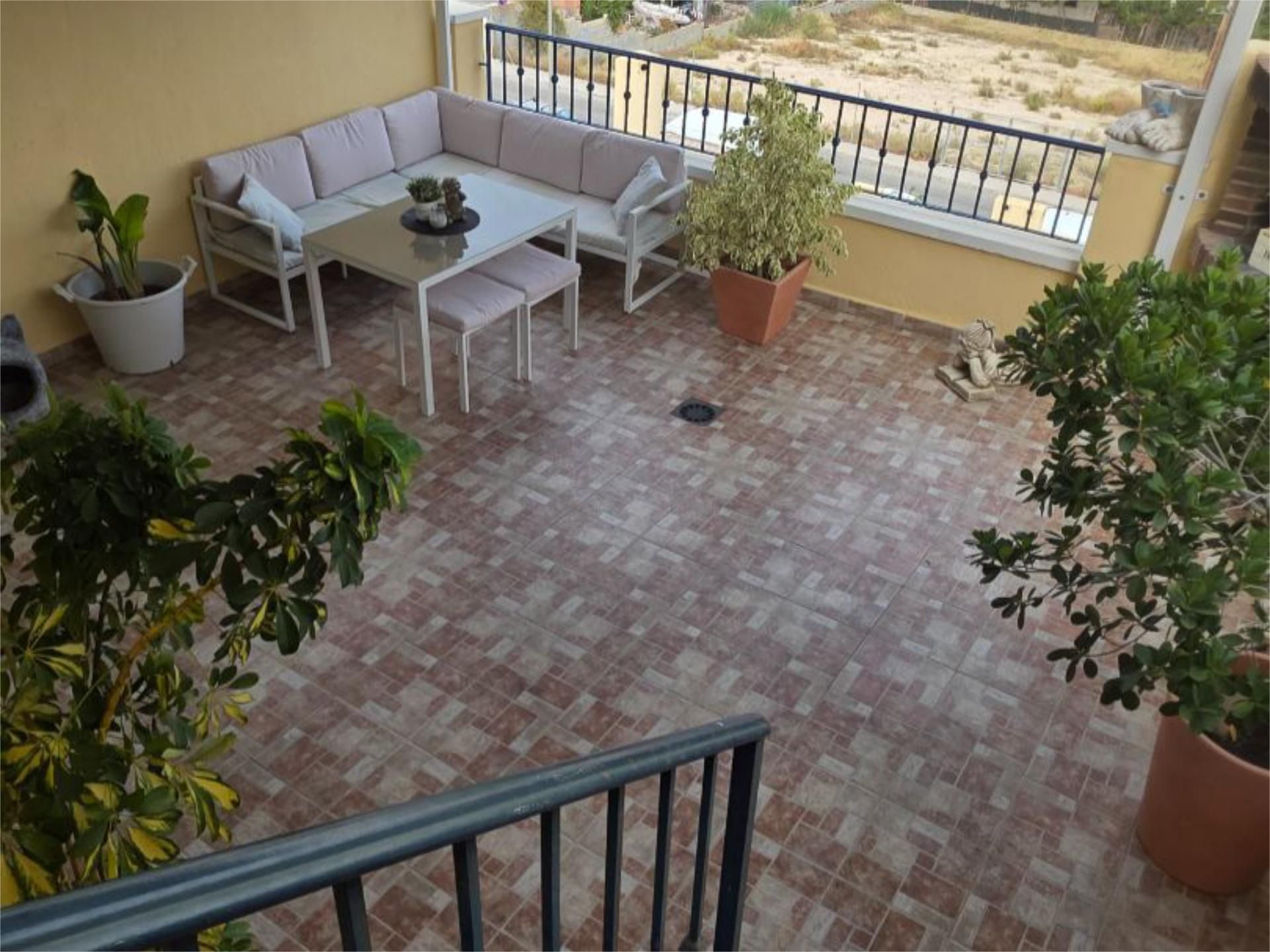 Terrace of Flat for sale in Mutxamel  with Air Conditioner, Terrace and Swimming Pool