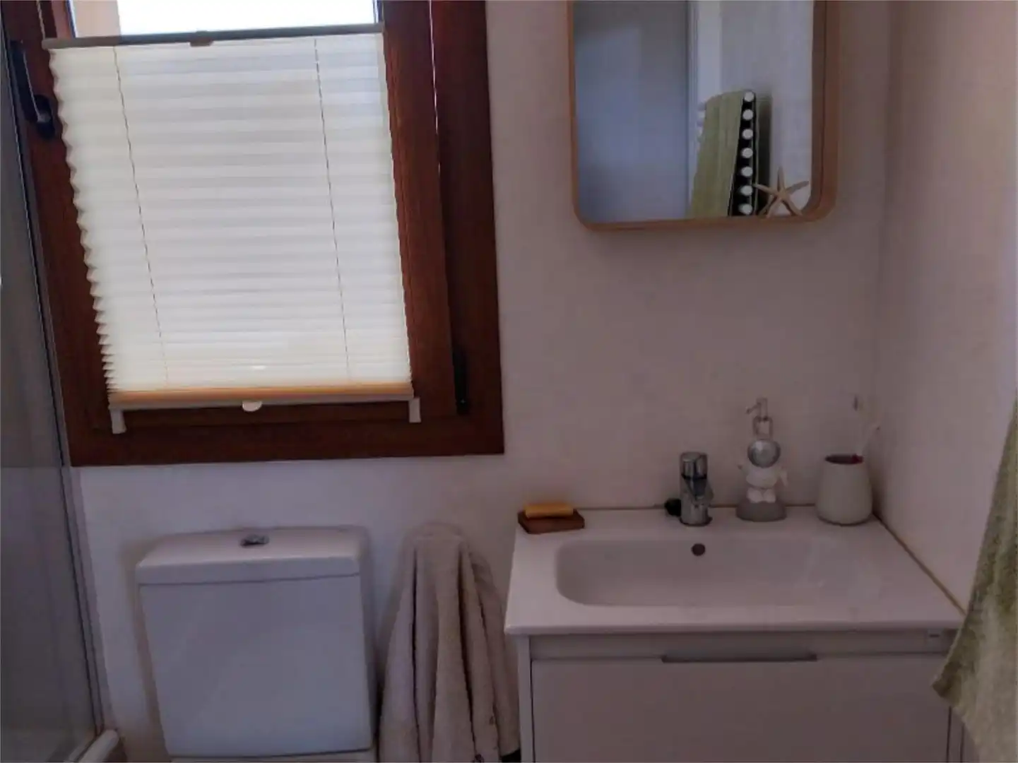 Flat for rent in Llucmajor pueblo Bathroom of Flat for rent in Llucmajor with Air Conditioner, Heating and Private garden