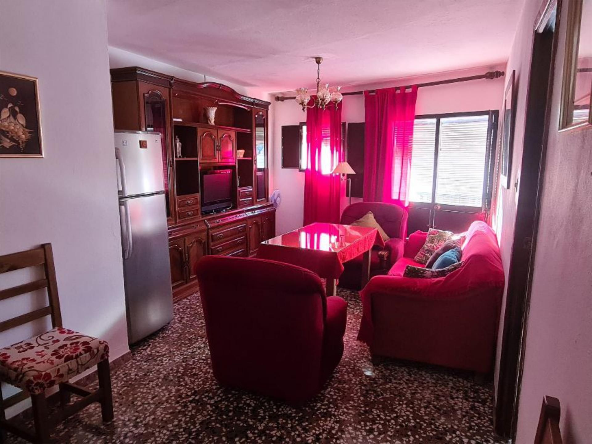 Sala d'estar de Apartament en venda en Castaño del Robledo amb Moblat i Balcó
