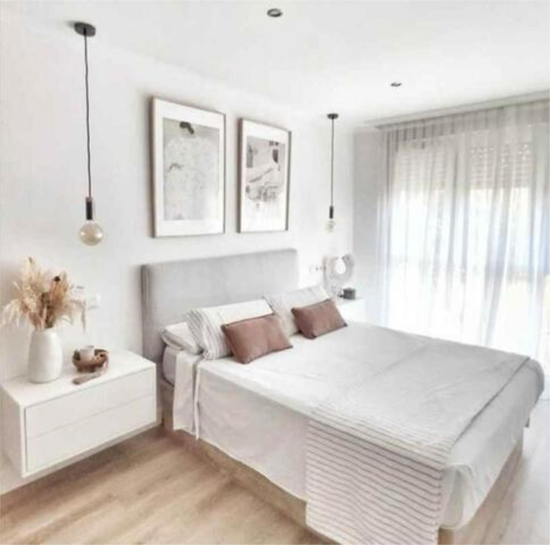 Schlafzimmer von Wohnung miete in Eivissa mit Terrasse und Möbliert
