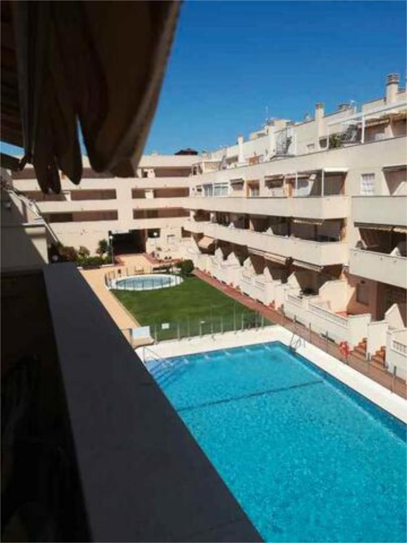 Swimming pool of Flat to rent in Roquetas de Mar  with Terrace, Swimming Pool and Furnished