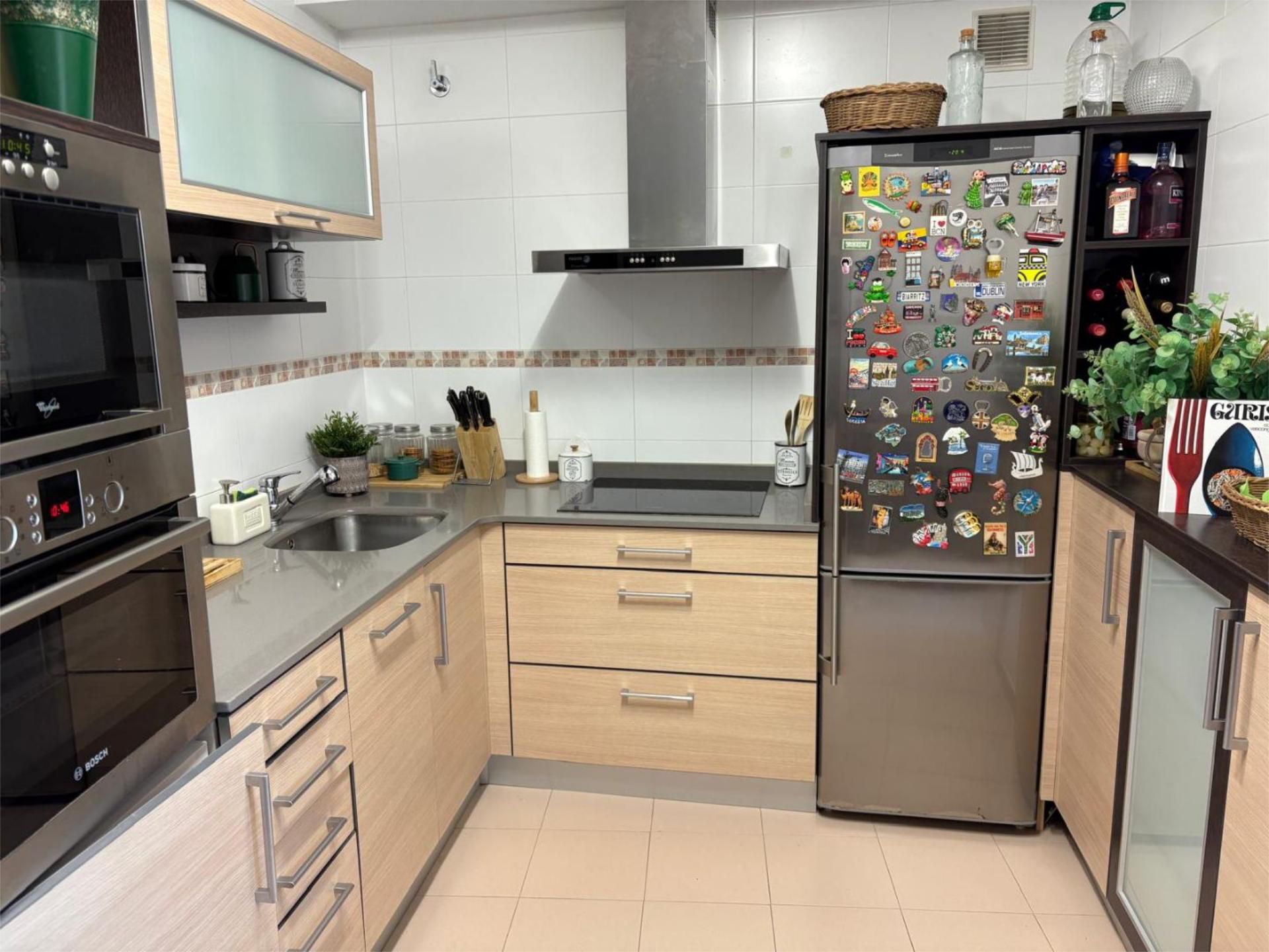Kitchen of Flat for sale in Valle de Trápaga-Trapagaran  with Heating, Parquet flooring and Storage room