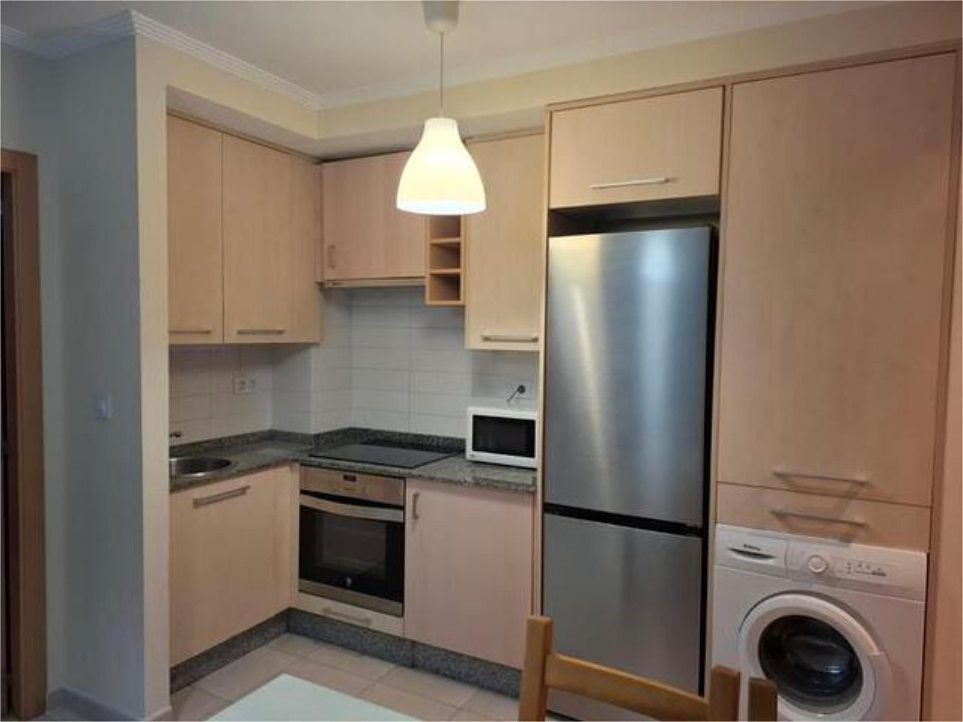Kitchen of Apartment to rent in Barreiros  with Heating, Private garden and Terrace