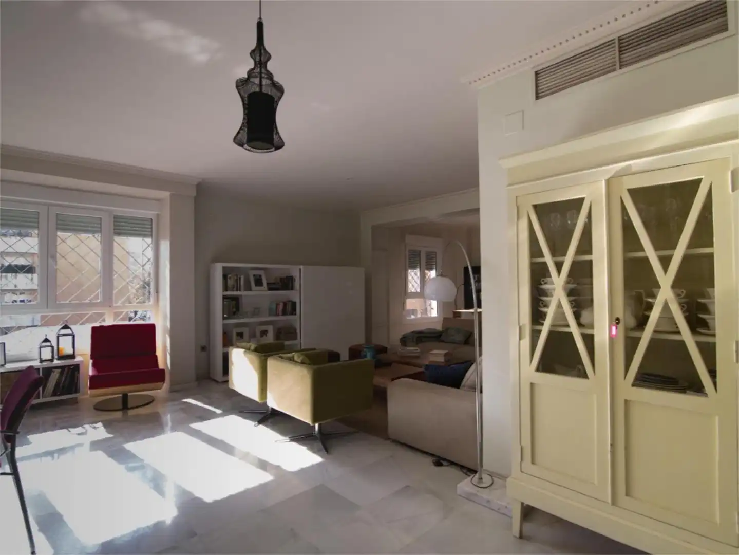 Living room of Flat for sale in Sevilla  with Air Conditioner, Heating and Private garden