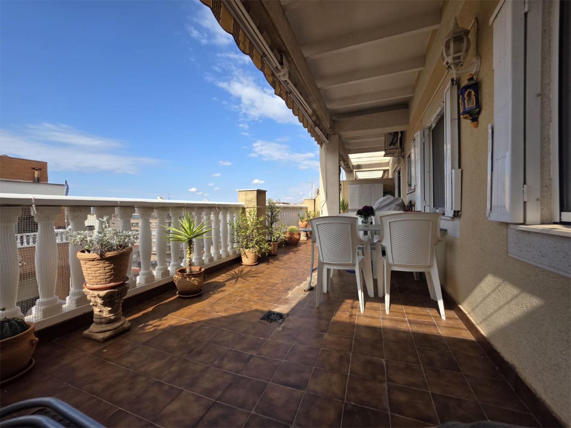 Terrace of Flat for sale in Torrevieja  with Air Conditioner, Terrace and Swimming Pool