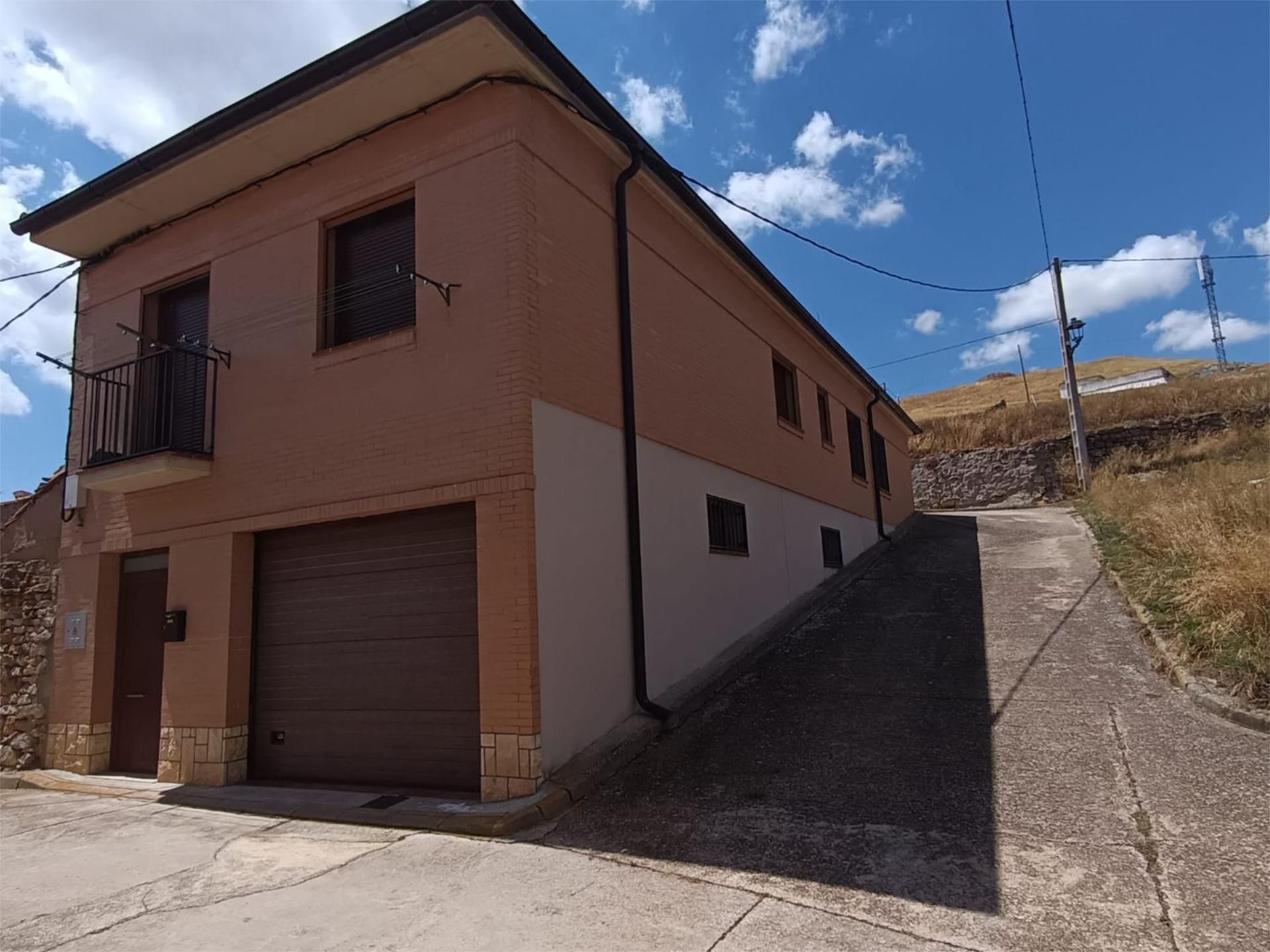 Exterior view of House or chalet for sale in Pancrudo  with Private garden, Parquet flooring and Storage room
