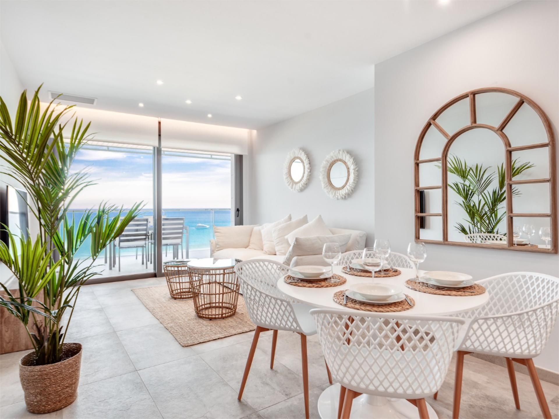 Living room of Flat to rent in Alicante / Alacant  with Air Conditioner, Terrace and Swimming Pool